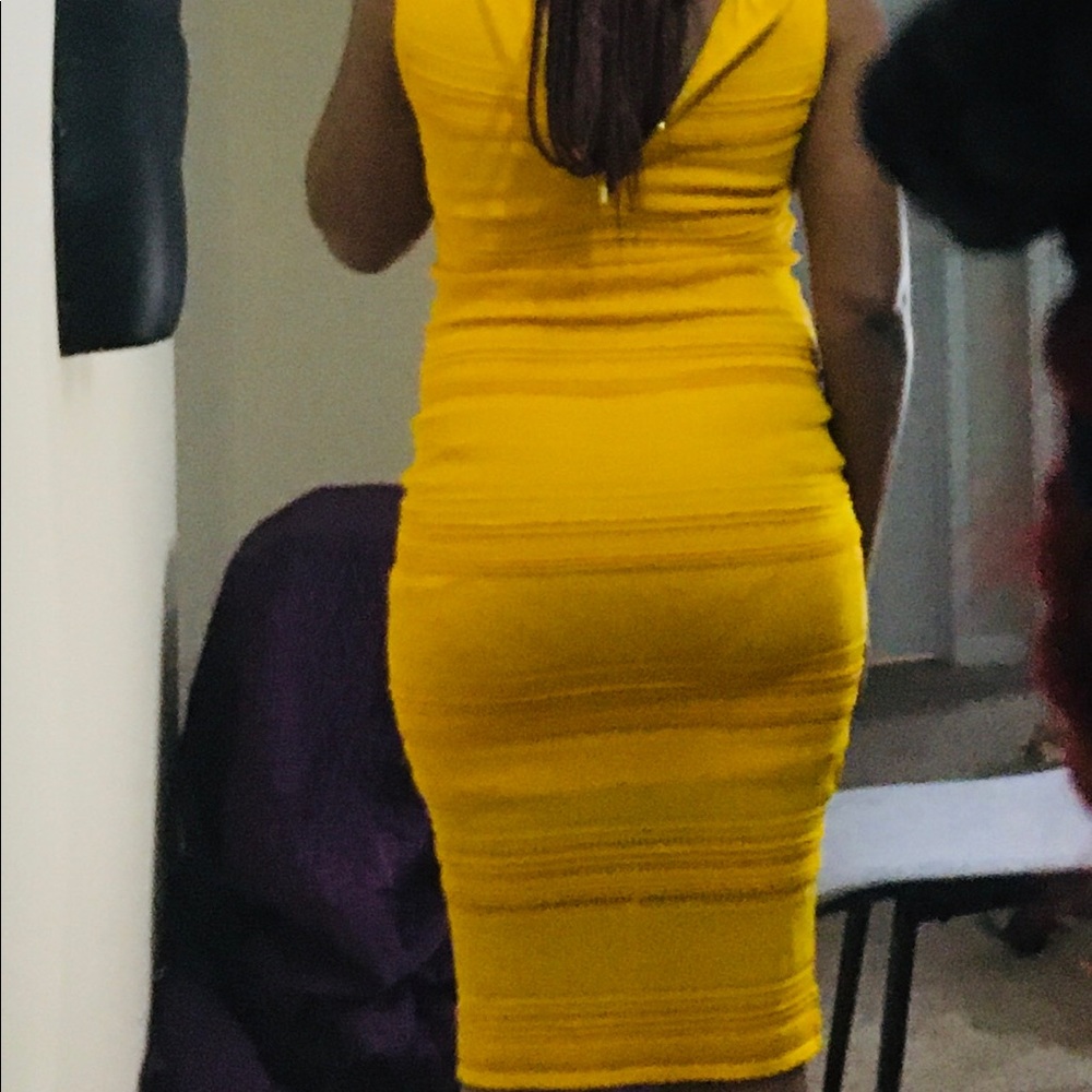 Yellow dress
